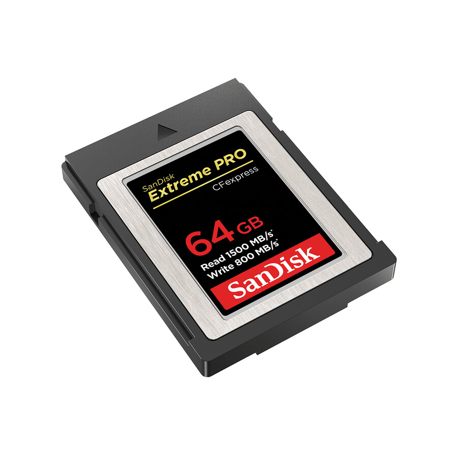 256 gb sandisk extreme pro cfexpress-kort typ b sandisk