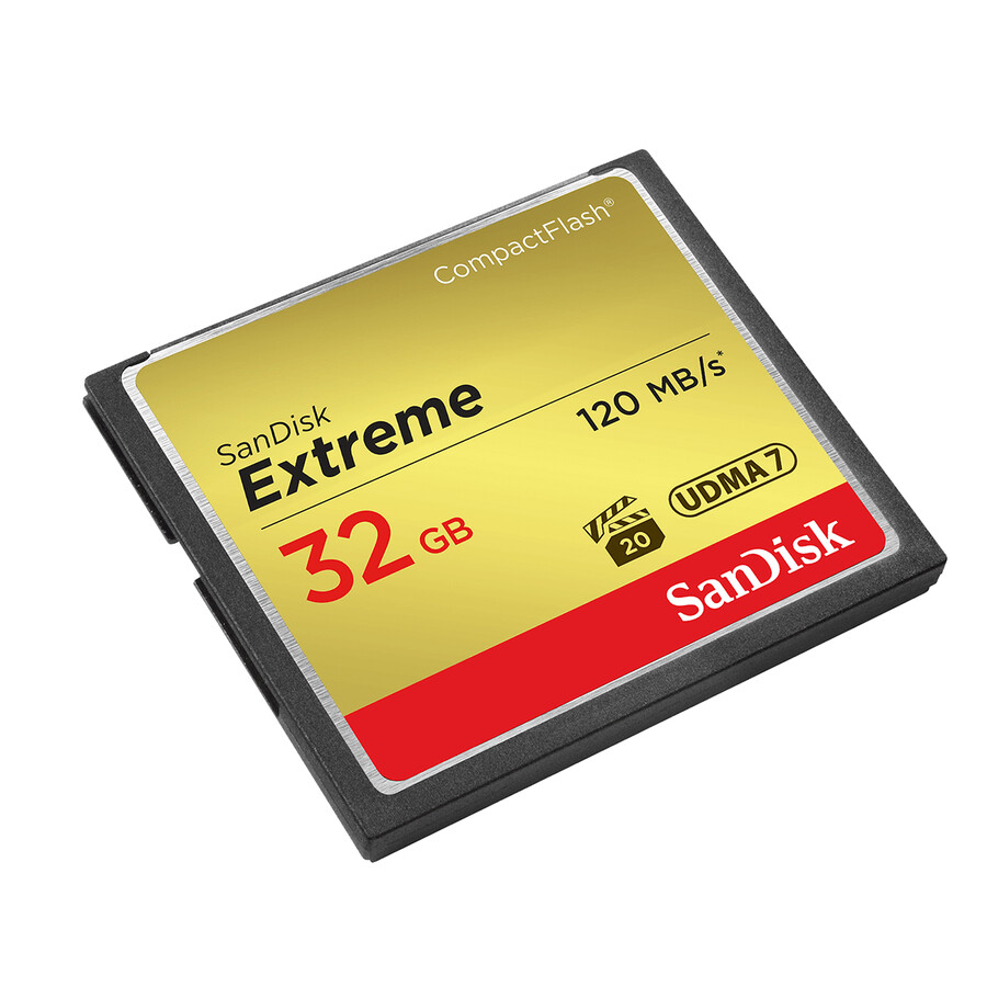 32 gb extreme compactflash-minneskort sandisk