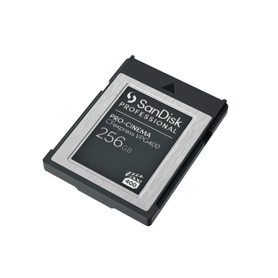 256 gb pro-cinema cfexpress vpg400 typ b sandisk