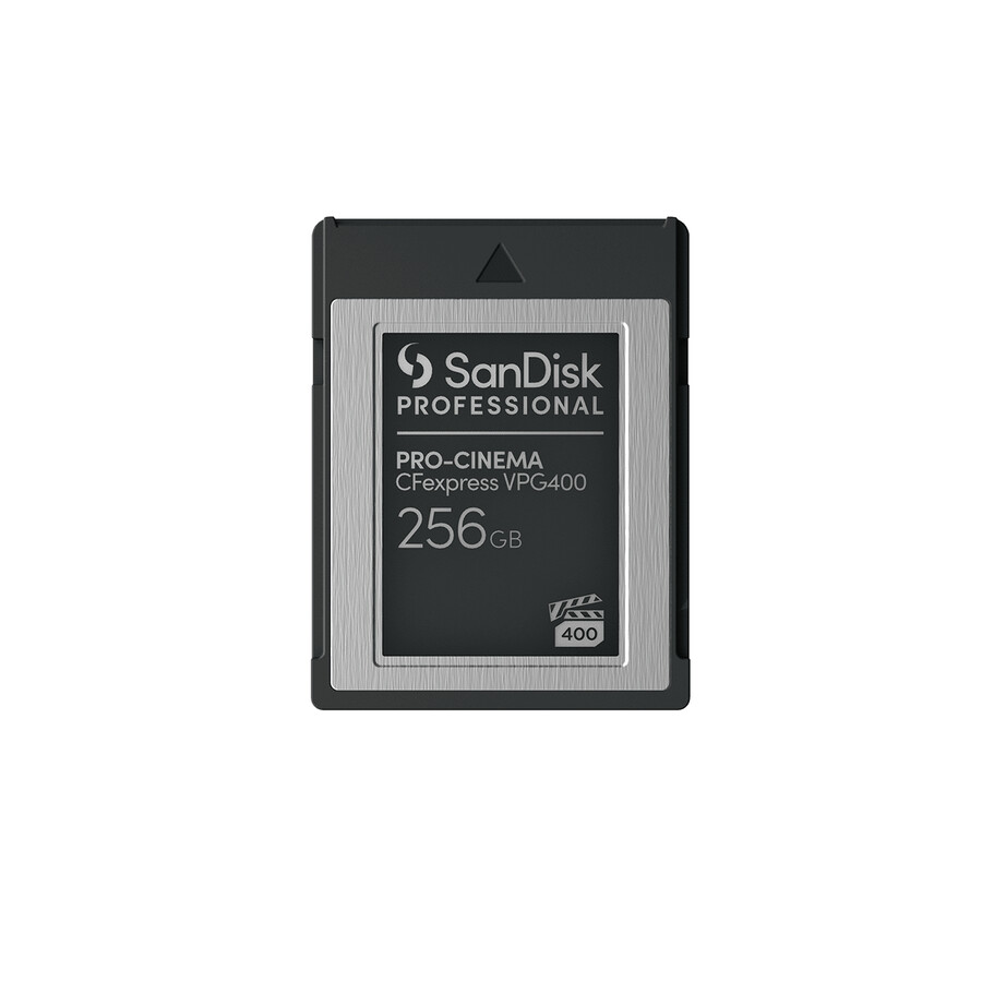 256 gb pro-cinema cfexpress vpg400 typ b sandisk