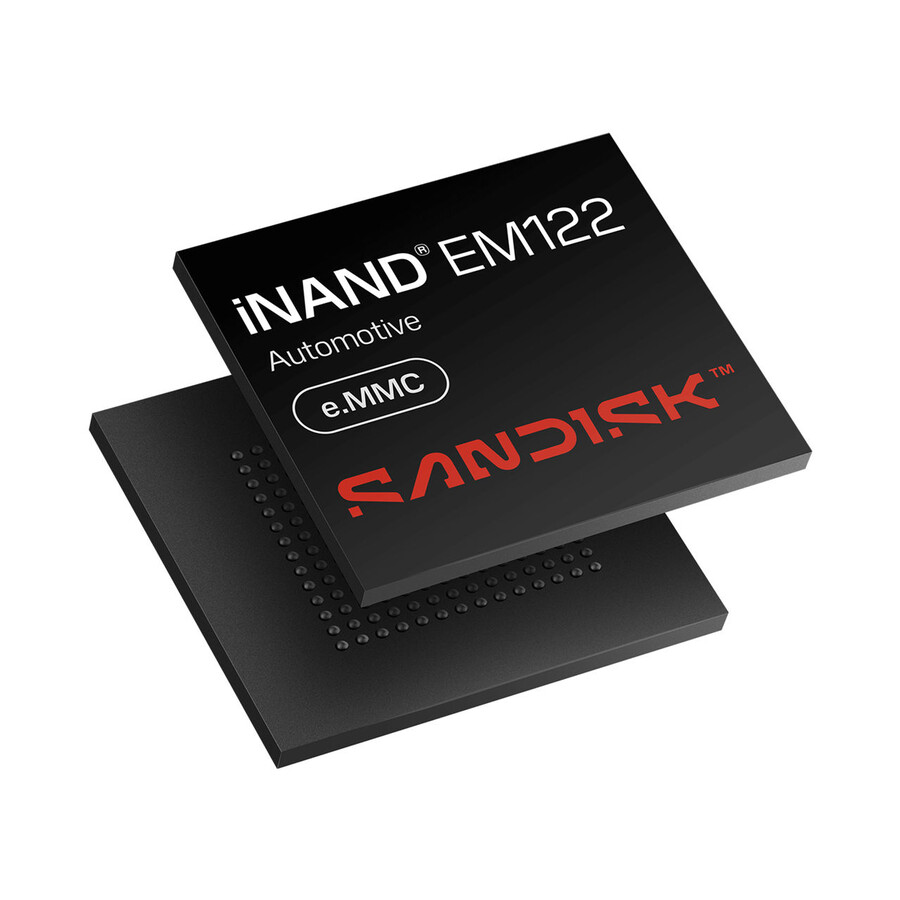 16 gb 2d nand automotive e.mmc sandisk