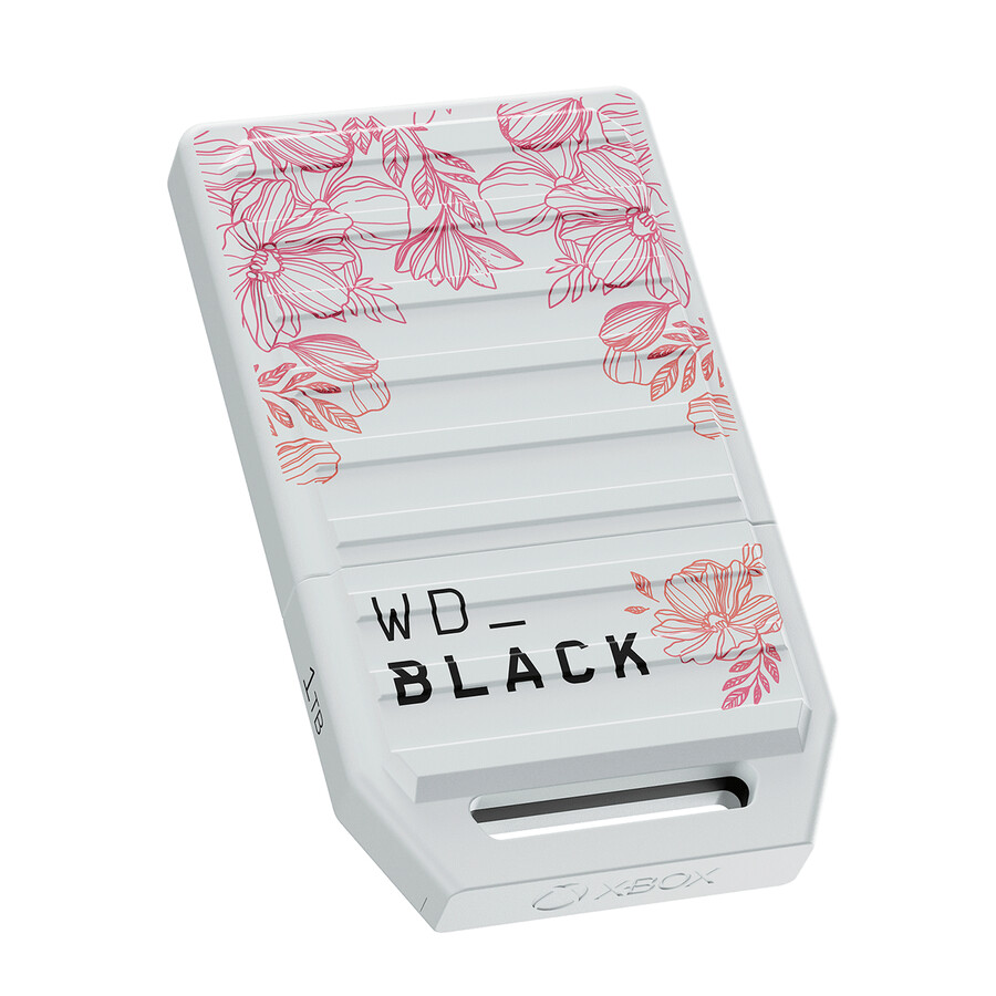 1 tb wd_black c50 lagringsexpansionskort floral fusion för xbox sandisk