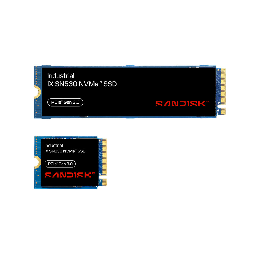 1 tb m.2 2230 industriell nvme ssd sandisk