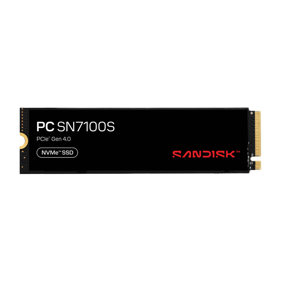 1024 gb m.2 2280 sandisk pc sn7100s nvme ssd sandisk