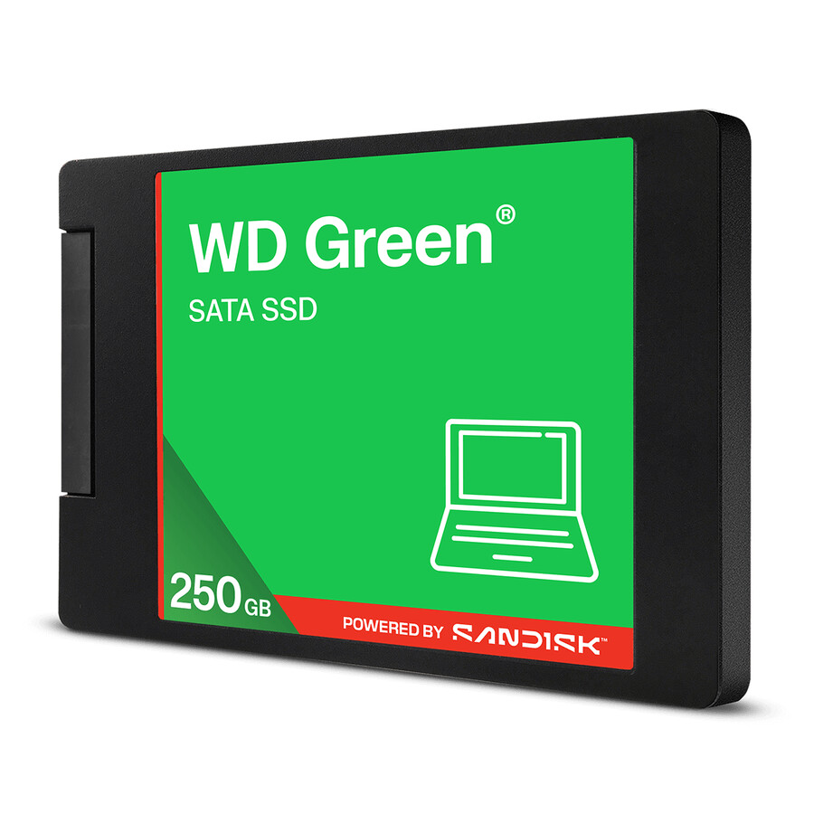 2 tb 25-tums wd green sata ssd 257 mm hölje sandisk