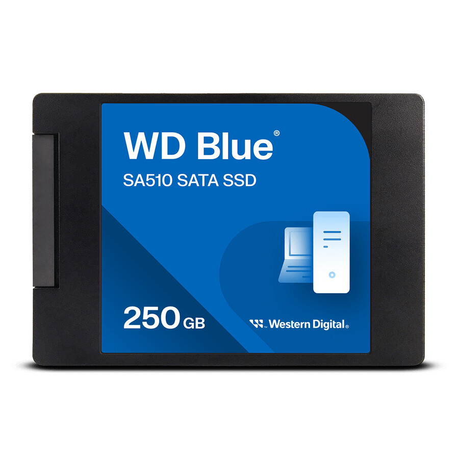 250 gb wd blue sa510 sata ssd 257 mm hölje sandisk