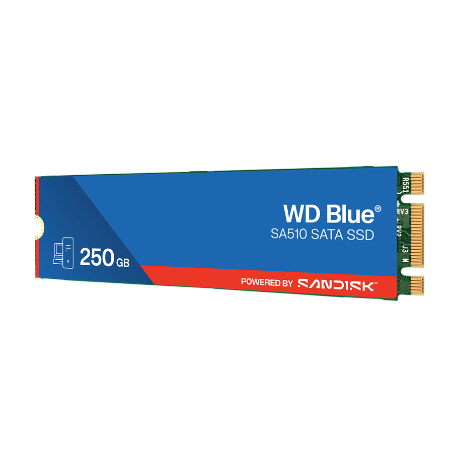 250 gb wd blue sa510 sata ssd m.2 2280 sandisk