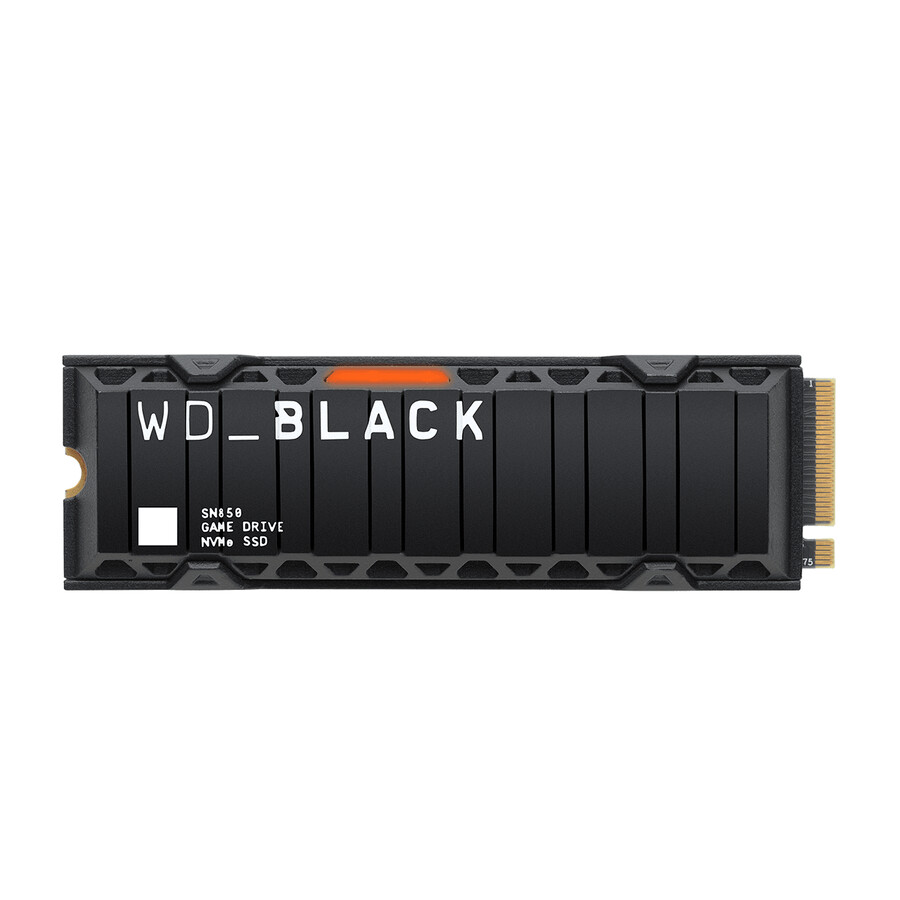 500 gb wd_black sn850 nvme ssd med kylfläns sandisk