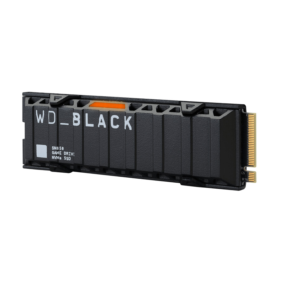 500 gb wd_black sn850 nvme ssd med kylfläns sandisk