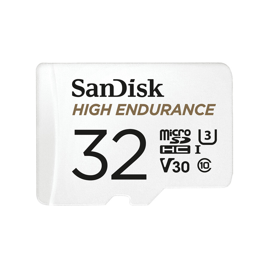 256 gb sandisk high endurance microsd-kort sandisk