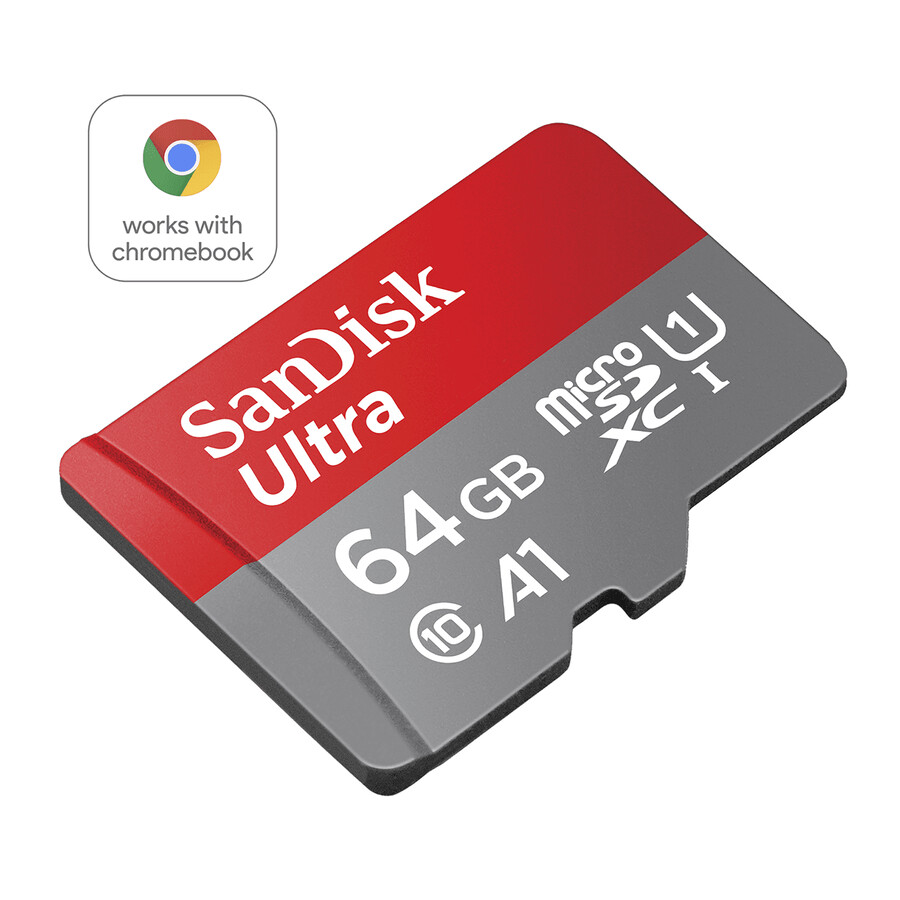 256 gb sandisk ultra microsd-kort för chromebook sandisk