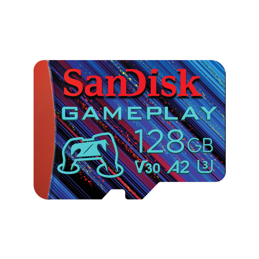 512 gb sandisk gameplay microsd-kort för mobil och handhållen spelkonsol sandisk