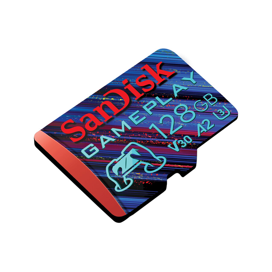 512 gb sandisk gameplay microsd-kort för mobil och handhållen spelkonsol sandisk