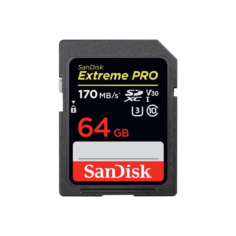 64 gb sandisk extreme pro sdhc och sdxc uhs-i-kort sandisk