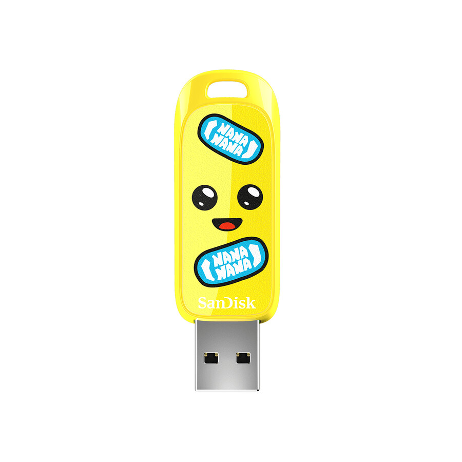 64 gb sandisk fortnite usb-minne peely edition sandisk