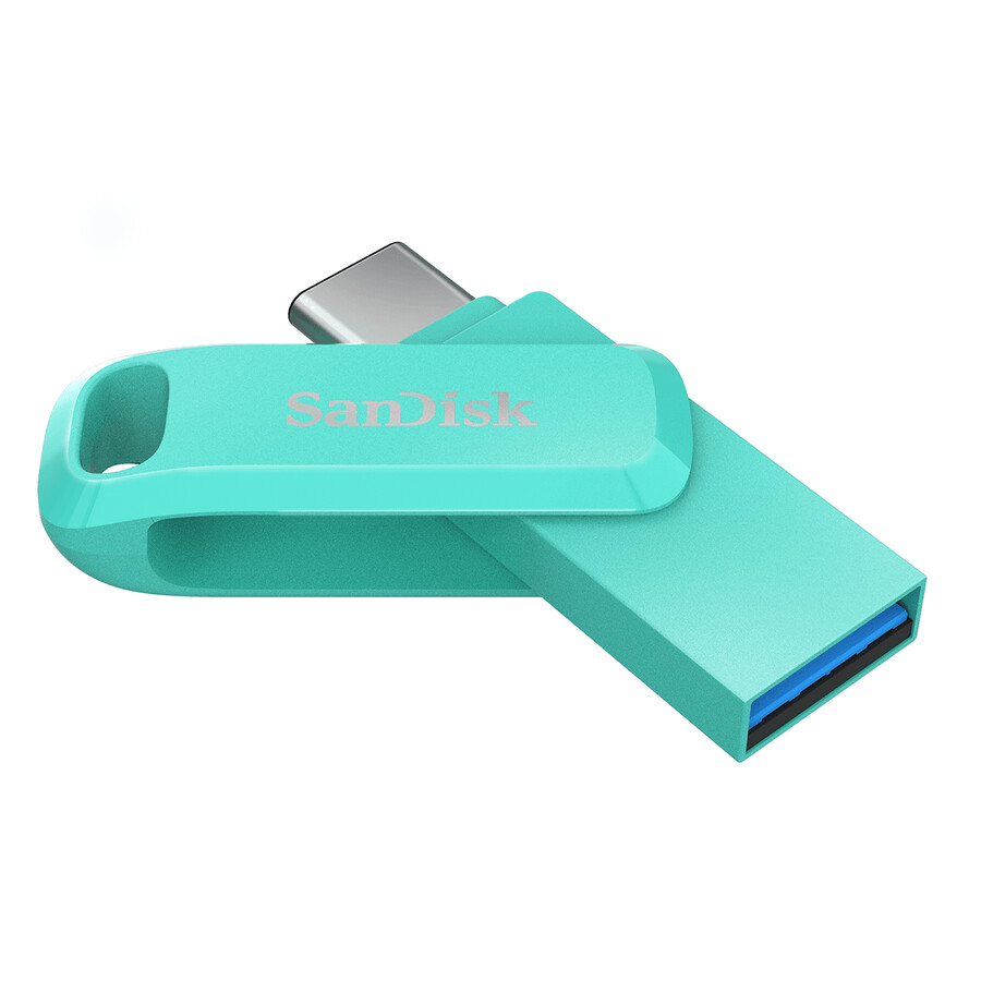 128 gb marinblå rea - ultra dual drive go usb type-c sandisk