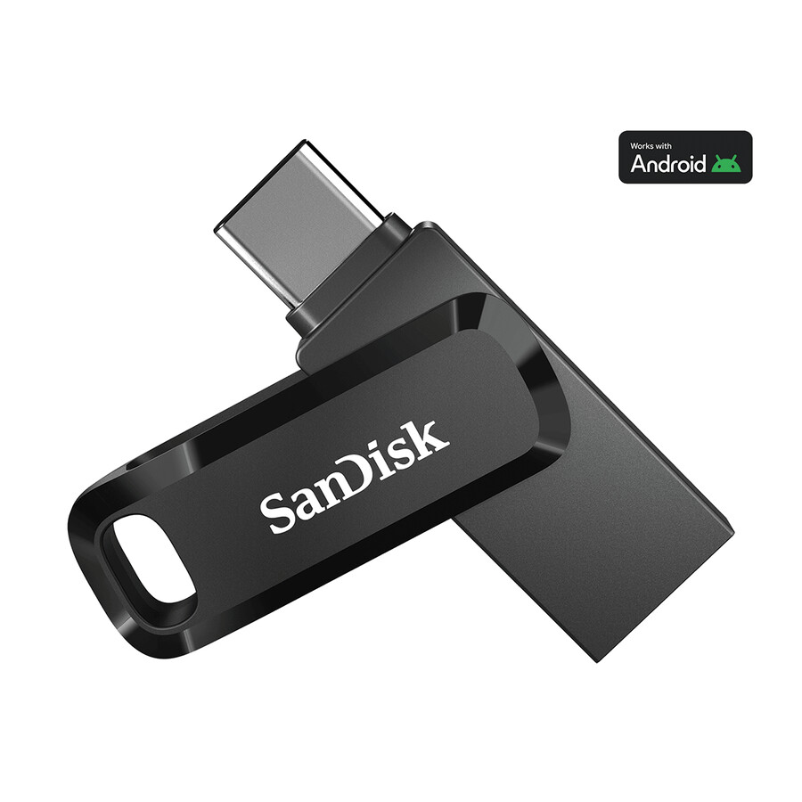 512 gb svart sandisk ultra dual drive go usb type-c sandisk