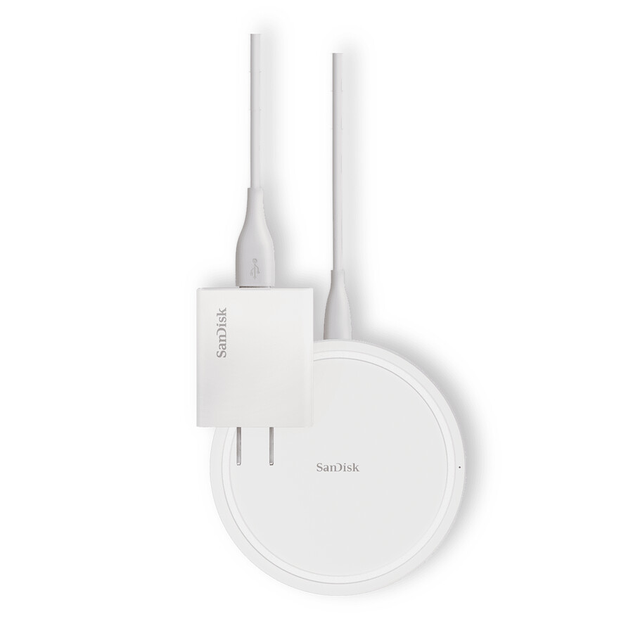 sandisk ixpand trådlös laddare 15w sandisk